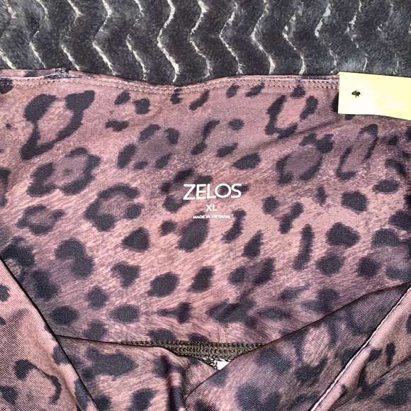 NWT ZELOS WORKOUT LEGGINGS PANTS - Picture 2 of 4
